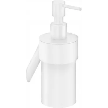 DEANTE Wall Mounted Soap Dispenser 500 ml Manual Push Button White