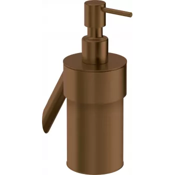 DEANTE Wall Mounted Soap Dispenser - Manual Push Button, 1000 ml, White, Tork S1 Compatible