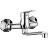 DEANTE Wall-Mounted Washbasin Mixer Matte Black Arnika Nero