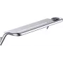 DEANTE ADI_0511 White MDF Floating Wall Shelf 60x20x3.8 cm - Concealed Mount, 10 kg Load