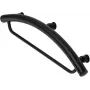 DEANTE Wall Towel Holder 2in1 - Chrome-Plated Steel, Vacuum-Loc, No Drilling, Silver