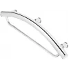 DEANTE Wall Towel Holder 2in1 - Stainless Steel, Polished Chrome, 450 mm