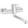 DEANTE Zicco Wall-Mounted Single-Lever Washbasin Mixer Chrome