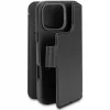 Decoded Leather Detachable Wallet Case for iPhone 16 Pro Max, MagSafe Compatible, Black
