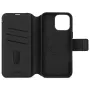 Decoded Leather Detachable Wallet Case for iPhone 16 Pro Max, MagSafe Compatible, Black