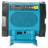 DEDRA DED7004 Portable Bluetooth Speaker 20W Blue IPX5 TWS FM USB-C