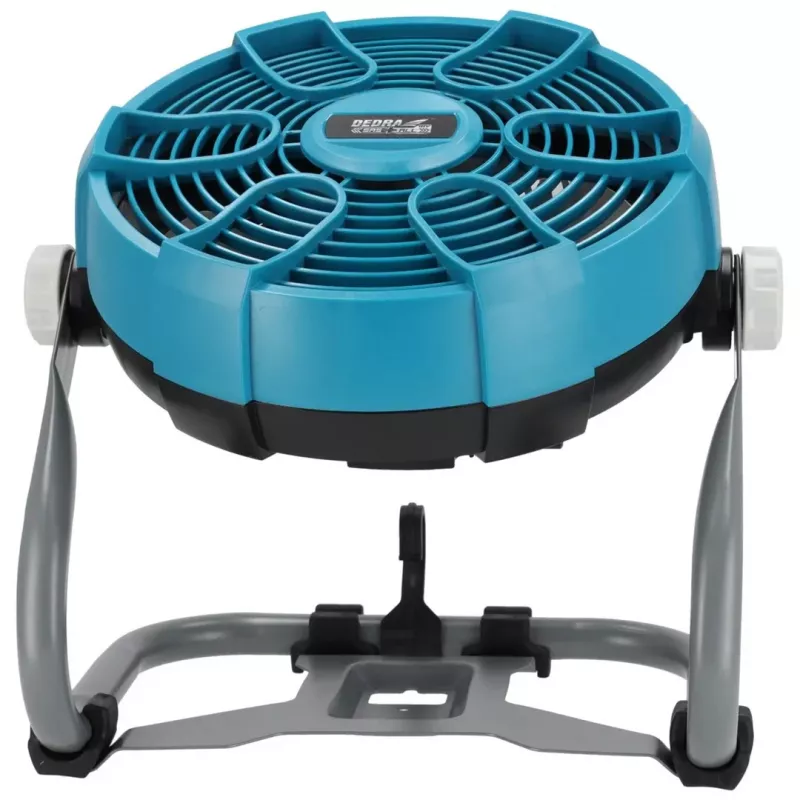 DEDRA DED7074 18V Cordless Fan 230mm 3-Speed with Hanging Hook and Tripod Mount
