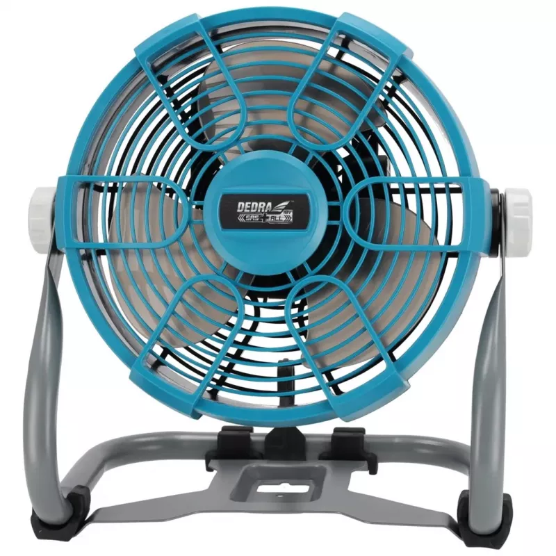 DEDRA DED7074 18V Cordless Fan 230mm 3-Speed with Hanging Hook and Tripod Mount