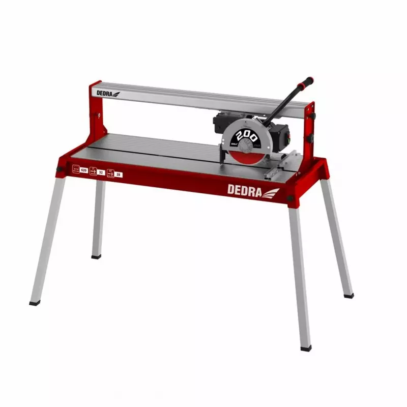 DEDRA DED7815 Manual Tile Cutter 600mm with Adjustable Angle Guide