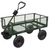 DEDRA Garden Cart with Mesh 96x50x80 cm