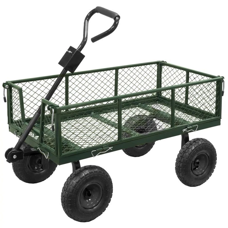 DEDRA Garden Cart with Mesh 96x50x80 cm