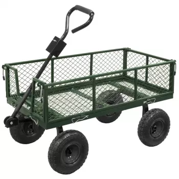 DEDRA Garden Cart with Mesh 96x50x80 cm