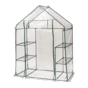 DEDRA Garden Greenhouse 143x73x195 cm PVC