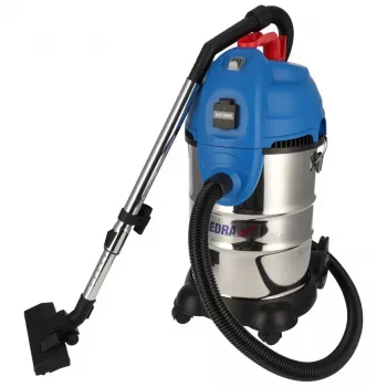 DEDRA Wet & Dry Vacuum Cleaner 1600W 30L Cotton Filter