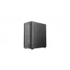Deepcool CC550 4F Mid Tower Case, 4x 120mm LED Fans, Tempered Glass, Black