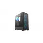 Deepcool CC550 4F Mid Tower Case, 4x 120mm LED Fans, Tempered Glass, Black