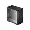 DeepCool CG560 Mid Tower Case with Tempered Glass Side Window, Black