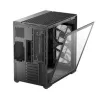 Deepcool CG590 MESH 2F Mid Tower Case - Black, Tempered Glass, 2x120mm Fans