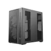 Deepcool CG590 MESH 2F Mid Tower Case - Black, Tempered Glass, 2x120mm Fans