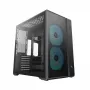 Deepcool CG590 MESH 2F Mid Tower Case - Black, Tempered Glass, 2x120mm Fans