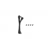 Deepcool FD12 ARGB V2 120mm PWM Case Fan - Black