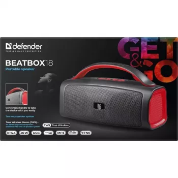 Defender Beatbox 18 20W Bluetooth Speaker