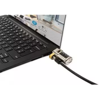 Dell 461-AAEU Security Cable Lock 1.8m Black Chrome (D6FY7)