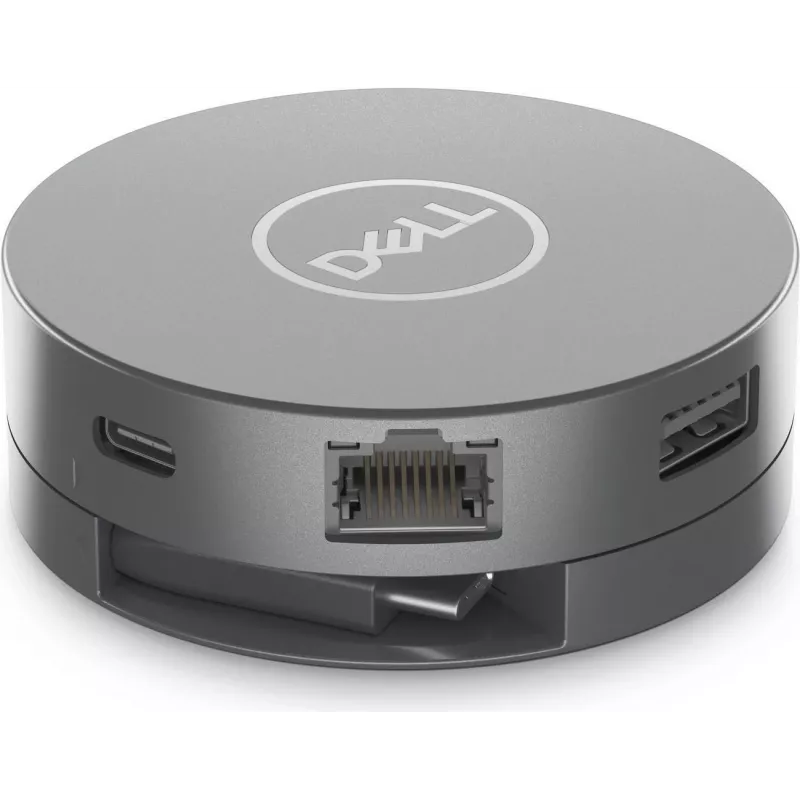 Dell 6-in-1 USB-C Multiport Adapter DA305Z - HDMI, DisplayPort, VGA, USB-A, USB-C PD, Gigabit Ethernet