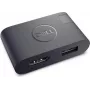 Dell DA20 USB-C Mobile Adapter - HDMI, VGA, Gigabit Ethernet, USB 3.0, Black V1J4H