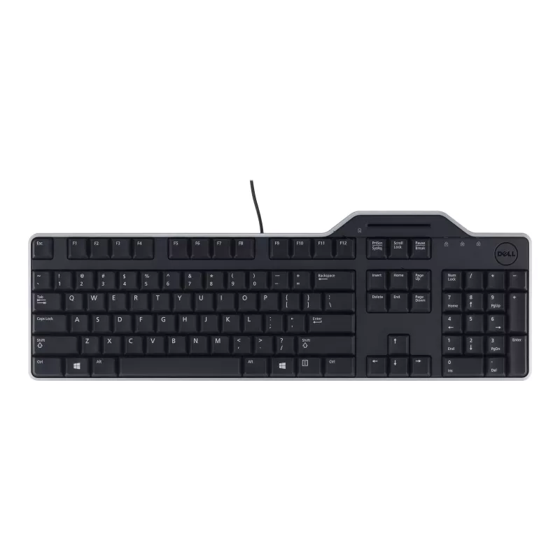 Dell KB813 Smartcard Keyboard - USB - AZERTY - Black