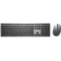 Dell KM7321W Premium Wireless Keyboard and Mouse Combo - RF 2.4 GHz & Bluetooth 5.0, Full-Size, Titan Gray 02HHJ