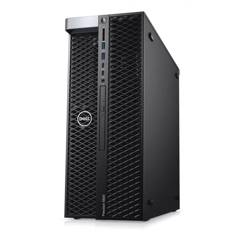 Dell Precision 5820 Tower Workstation - Intel Xeon W-2223, 32GB DDR4 ECC, 512GB NVMe SSD, NVIDIA Quadro P2200, Windows 10 Pro