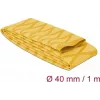Delock 19605 Heat Shrink Tubing, X-Pattern Non-Slip, 1 m x 40 mm, Yellow