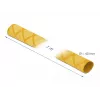 Delock 19605 Heat Shrink Tubing, X-Pattern Non-Slip, 1 m x 40 mm, Yellow