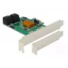 DeLOCK 4 Port SATA 6Gb/s PCIe 2.0 x1 Controller Card with Marvell 88SE9215