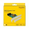 DeLOCK 4 Port SATA 6Gb/s PCIe 2.0 x1 Controller Card with Marvell 88SE9215