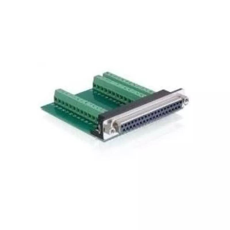 Delock Adapter D-Sub 37 Pin Female to Terminal Block 65319