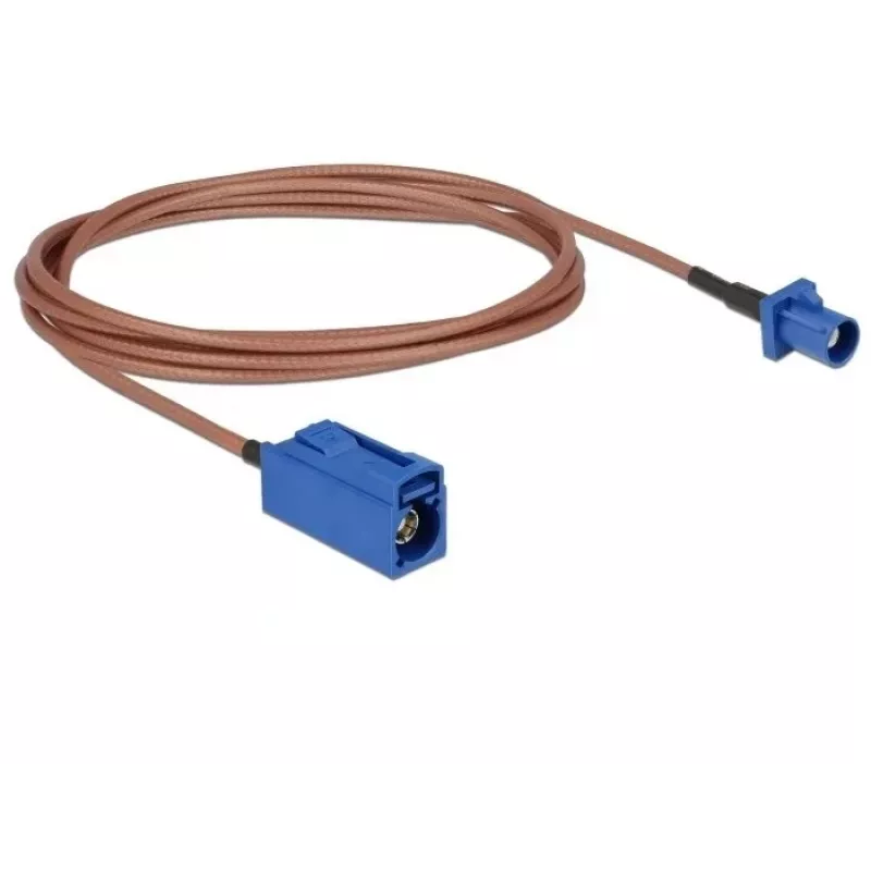 DELOCK Antenna Extension Cable FAKRA C Male to FAKRA C Female RG-316 1.8m Coaxial