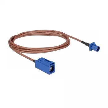 DELOCK Antenna Extension Cable FAKRA C Male to FAKRA C Female RG-316 1.8m Coaxial