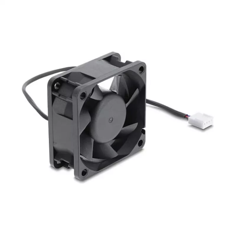 Delock Axial Fan 48 V DC, 60 x 60 x 25 mm with 4-pin PWM Fan Connector, Black