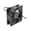 Delock Axial Fan 80mm 48V DC 4-Pin PWM Ball Bearing Black