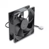 Delock Axial Fan 48 V DC 92x92x25 mm 4-Pin PWM (67452), Black