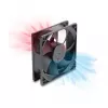 Delock Axial Fan 48 V DC 92x92x25 mm 4-Pin PWM (67452), Black