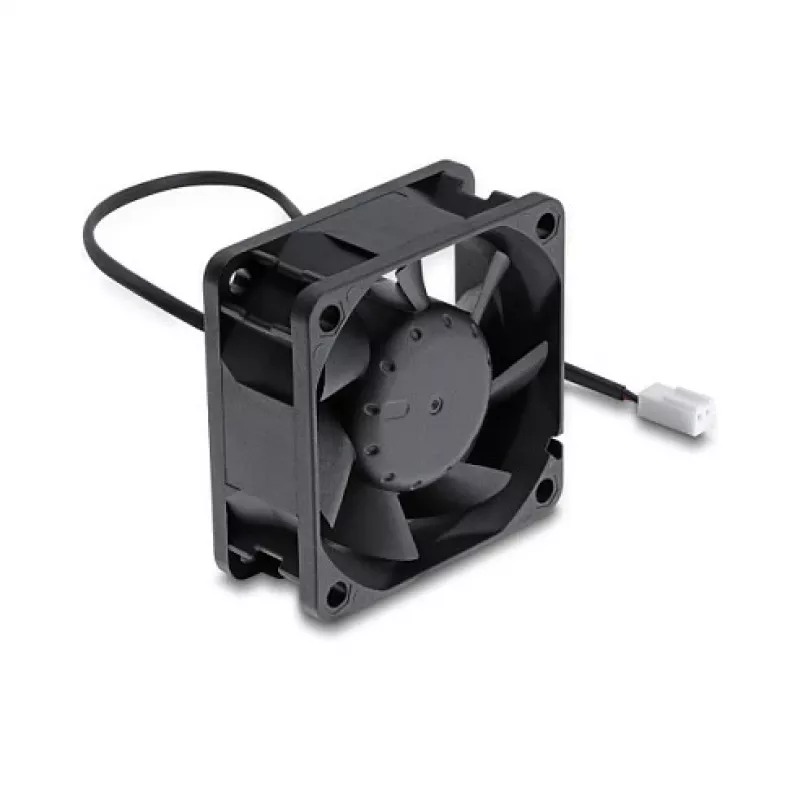 Delock Axial Fan 48V DC 60x60x25mm with 2-Pin Connector Black