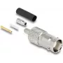 Delock BNC Female Crimp Connector for RG-174 / RG-316 with Heat Shrink Tubing 91760