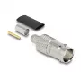DELOCK BNC Female Crimp Connector for RG-59 with Heat Shrink Tubing