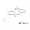 Delock Cable Spiral Wrap Ø 18 mm Transparent, 100 Pieces