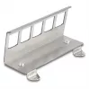 Delock DIN Rail Mounting Bracket for 5 Modular Inserts, Grey 88141