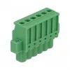 DELOCK DIN Rail Terminal Block Set, 6-Pin, Screw Connection, Gray