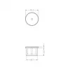 Delock Dust Protection Cap for SMA Connectors, 10 Pieces, Transparent 60163